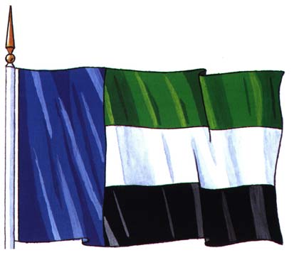 De vlag van Oosterzee